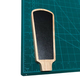 FixtureDisplay Mini Wooden Beer Tap Handle with Two-Sided  Small Chalkboard 14006