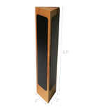 Classic Beer Tap Handle with Three Sided Chalkboard, Triangular Shape