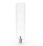 Customizable Generic IPA Clear Acrylic Plexiglass Beer Tap Handle 14106