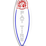 Clear Acrylic Beer Tap Handle Draft Pub Style Compitable with Fat Tire  14115