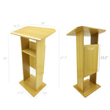Wood (MDF) Podium Pulpit Lectern Reception 14302
