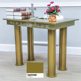 39.3 X 23.6 X 30" Gold Color Wood MDF Church Holy Communion Table 14308