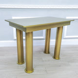 39.3 X 23.6 X 30" Gold Color Wood MDF Church Holy Communion Table 14308