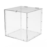 15x15x15 Clear Plexiglass Large Tithing Box Offering Box Ballot Box 14316 BOX