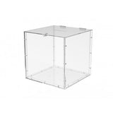 15x15x15 Clear Plexiglass Large Tithing Box Offering Box Ballot Box 14316 BOX