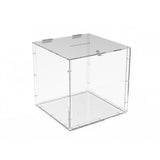 15x15x15 Clear Plexiglass Large Tithing Box Offering Box Ballot Box 14316 BOX