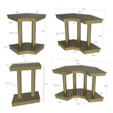 Riser Stand Platform Tradeshow Table Art Flower Center Piece Stand 20X20X36 14317
