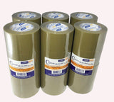 24 Rolls Brown Sealing Tape Carton Packing Box Tape 2.83x110Y 14408 24