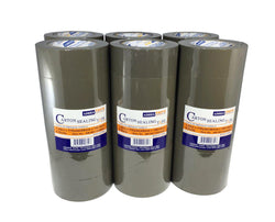 36 Rolls Brown Sealing Tape Carton Packing Box Tape 1.89x110Y 14412 36