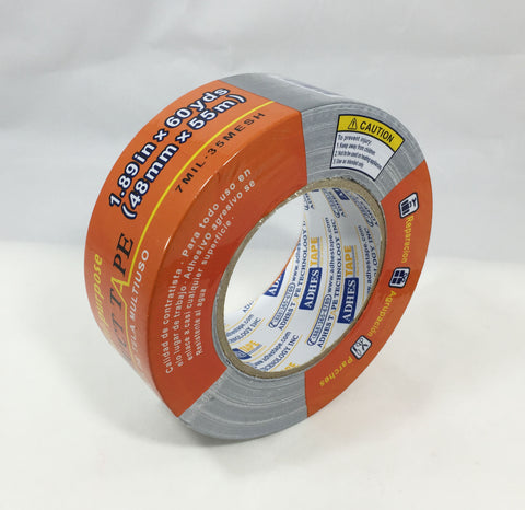 36 Rolls Grey Duct Tape Multi prupose Sealing Tape 1.89x60Y,7Mil 14414 36