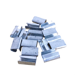 Open (Snap-On) Seals for 1/2 Strap Width Steel Poly Strapping (Pack of 100) 14435