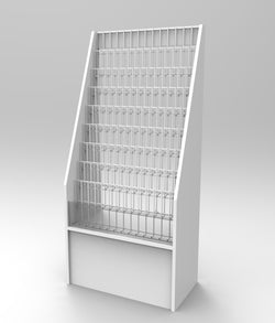 Literature Rack Brochure holder leaflet coupon stand 1453 WHITE