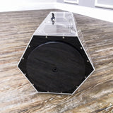 Clear Cabinet Plexiglass Acrylic Spin Display Showcase Jewewlry, Collectible