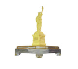 24K Gold Casted Statue of Liberty with Plexiglass Cover 14708