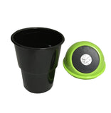 Car Garbage Can Trash Can Travel Disposal Bin Rubbish Holder Vehicle Dust Bin14779 GREEN