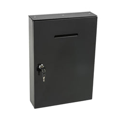 Metal Box Mail box Secure Collection Box Ticket Box,Easy Wall Mount 14785