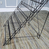 8 Tier Literature Holder Greeting Card Floor Stand Displays Book DVD Brochure