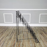 8 Tier Literature Holder Greeting Card Floor Stand Displays Book DVD Brochure