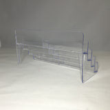 Four tier Business Card Holder 200 Capacity Clear Gift Card Holder Prepaid 14919