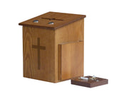 Dual Lock Comment Collection Suggestion Box Donation Charity Prayer Tithing Box