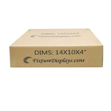 20PK 14X10X4" Shipping Box Cardboard Singlewall BF150 Mail Packaging E-Commerce 14X10X4-20PK