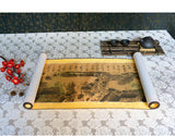 Qingming Shang He Tu Along River Qingming Festival Chinese Song Dynasty Replica Painting Guohua 15004