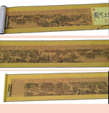 Qingming Shang He Tu Along River Qingming Festival Chinese Song Dynasty Replica Painting Guohua 15004