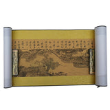 Qingming Shang He Tu Along River Qingming Festival Chinese Song Dynasty Replica Painting Guohua 15004