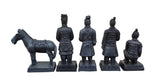 Chinese Terra Cotta Warrior Set 3.4 Terracotta Soldier Carriage Replica Army
