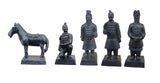 Chinese Terra Cotta Warrior Set 3.4 Terracotta Soldier Carriage Replica Army