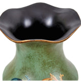 Porcelain Vase Peacock Decor Vase Vintage Look Vase China Vase Ceramic Vase 13