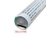 4PK USB Rechargeable AAA Battery 500mAh Lithium Battery USB Battery Rechargeable