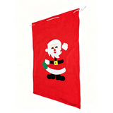 20X28 Christmas Gift Bag Reusable Non woven Fabric Santa Claus Present Bag 15021 SANTA