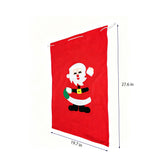20X28 Christmas Gift Bag Reusable Non woven Fabric Santa Claus Present Bag 15021 SANTA