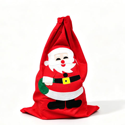 20X28 Christmas Gift Bag Reusable Non woven Fabric Santa Claus Present Bag 15021 SANTA