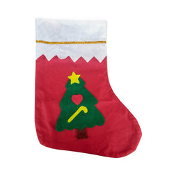 14X9 Xmas Stocking Sack Santa Christmas Gift Bag Hanging Gift Stocking Bag