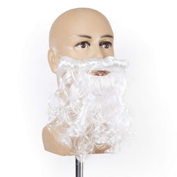Christmas Santa Clause White Beard Funny Cute Beard Kid Child Use Santa Dress Up