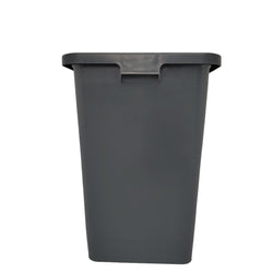 26 Gallon Black Trash Can Garbage Waste Bin Container Heavy Duty Receptacle