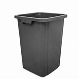 26 Gallon Black Trash Can Garbage Waste Bin Container Heavy Duty Receptacle 15052