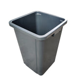 Maple Commercial Trash Bin Receptacle Cabinet Hinged Door Tray Top 26 Gal 15052+119231