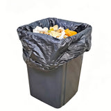 Commercial Trash Bin Receptacle Cabinet w Hinged Door Tray Top 26 Gal 15052+119232