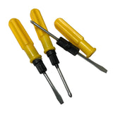 2 Way Screw Driver Philips Slotted 2 in 1 Screw Driver Due Tip Screw Driver 3PK