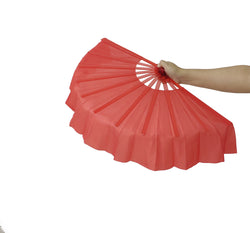Lightly Used Condition FixtureDisplays? Chinese style Hand Held Fan Plastic Silk