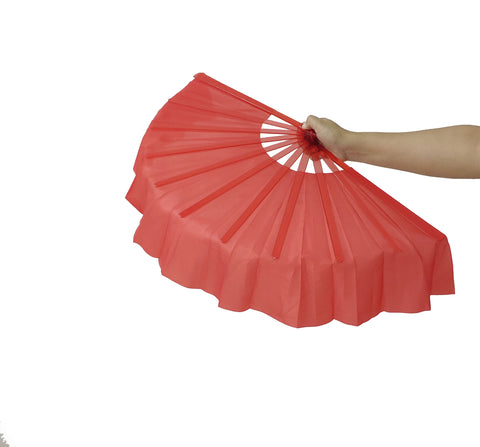 Lightly Used Condition FixtureDisplays? Chinese style Hand Held Fan Plastic Silk