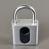 FixtureDisplays? Fingerprint Padlock, Bluetooth Lock APP Remote Access Unlock, Smart Padlock, Keyless Lock 15064-2PK