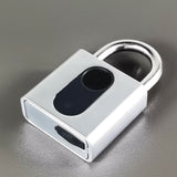 FixtureDisplays? Fingerprint Padlock, Bluetooth Lock APP Remote Access Unlock, Smart Padlock, Keyless Lock 15064-2PK