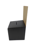 10PK 6x6x12 Tip Box Donation Charity Foundraising Youth Tithes Coin Collection