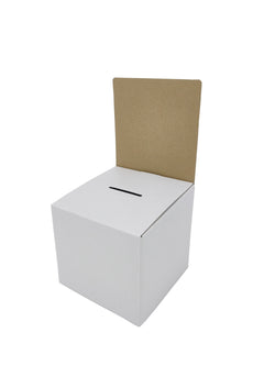 10PK 6x6x12 Tip Box Donation Charity Foundraising Youth Tithes Coin Collection