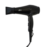 Professional Salon Hair Dryer Powerful 2000 watt Blow Dryer Quiet Hairdryer with Concentrator Nozzle Attachment Black
