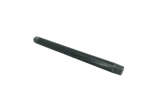 1/2 threaded male black pipe 10 long tube fixture fitting plumbing nipple iron15076 10PK